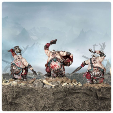 Warhammer Age of Sigmar, Ogor Mawtribes, Hacheurs, Prophétripes - WARHAMMER 99120213044 95-24