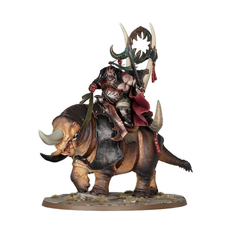 Warhammer Age of Sigmar, Ogor Mawtribes, Morga l'Omnipotente, Tyran suprême sur Gloutocéros - WARHAMMER 99120213043 95-27