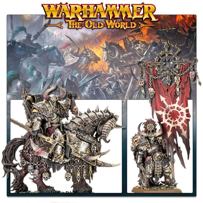 Warhammer The Old World, Warriors of chaos, Champions du Chaos - WARHAMMER 99122701020 08-22
