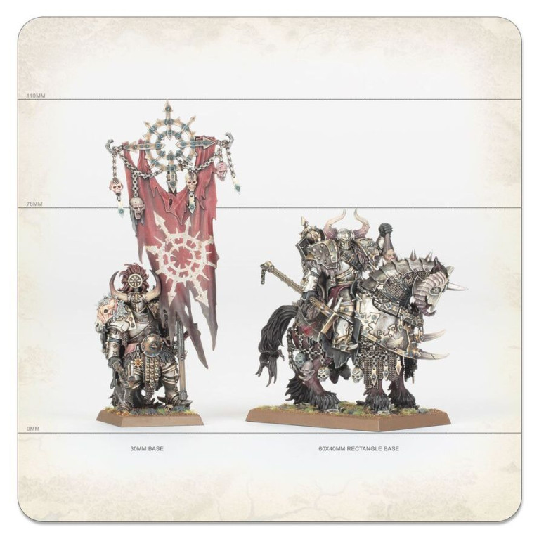 Warhammer The Old World, Warriors of chaos, Champions du Chaos - WARHAMMER 99122701020 08-22