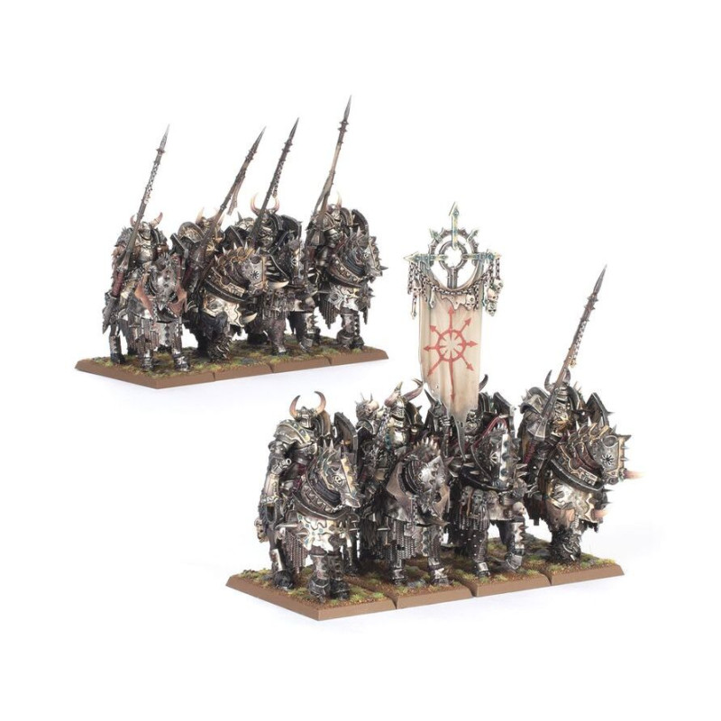 Warhammer The Old World, Warriors of chaos, Chevaliers du Chaos - WARHAMMER 99122701019 08-20
