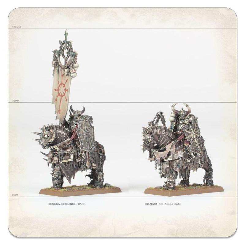 Warhammer The Old World, Warriors of chaos, Chevaliers du Chaos - WARHAMMER 99122701019 08-20