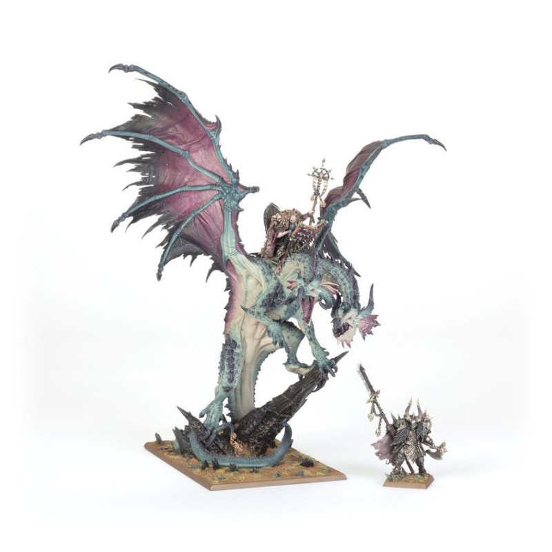 Warhammer The Old World, Warriors of chaos, Seigneur sur Dragon du Chaos - WARHAMMER 99122701013 08-19