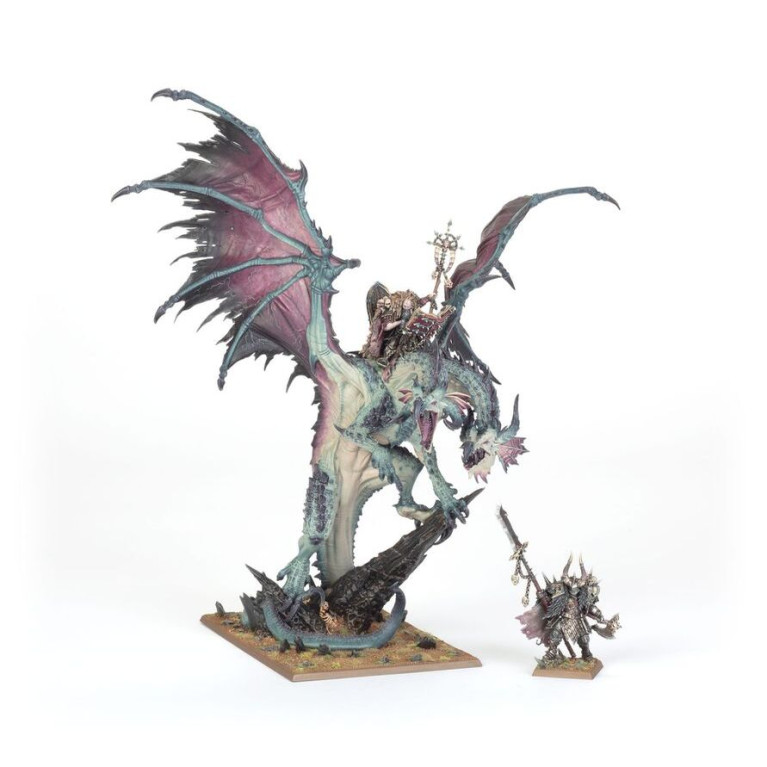Warhammer The Old World, Warriors of chaos, Seigneur sur Dragon du Chaos - WARHAMMER 99122701013 08-19