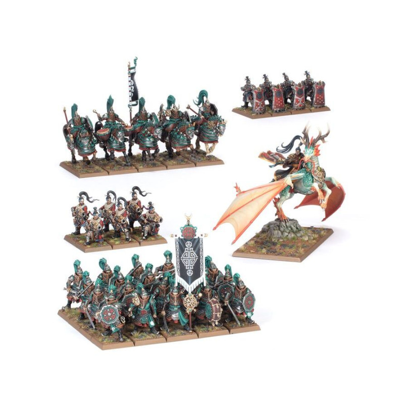 Warhammer The Old World, Armées du Grand Cathay, Armée de colonne de bataille - WARHAMMER 99122720014 06-217