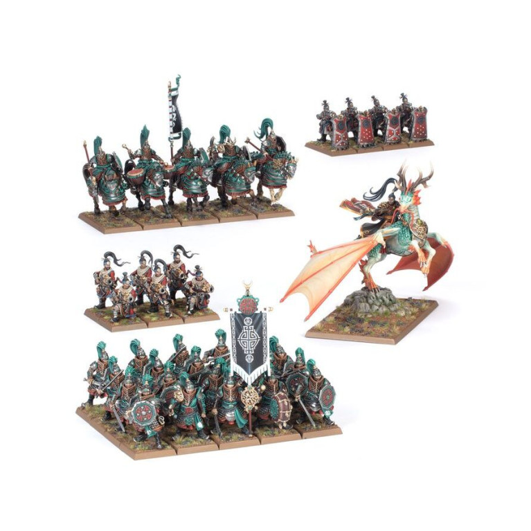 Warhammer The Old World, Armées du Grand Cathay, Armée de colonne de bataille - WARHAMMER 99122720014 06-217