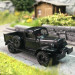 Dodge power wagon, noir, 1945 - BUSCH 44038 - HO 1/87