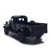 Dodge power wagon, noir, 1945 - BUSCH 44038 - HO 1/87