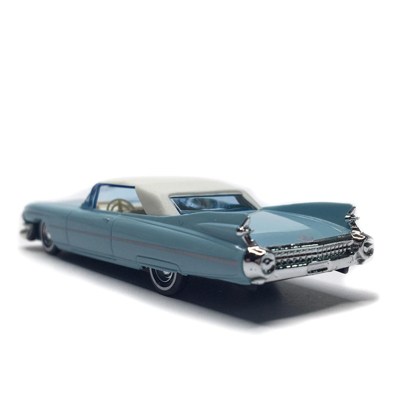 Cadillac Eldorado, cabriolet, bleu, 1959 - BUSCH 45132 - HO 1/87