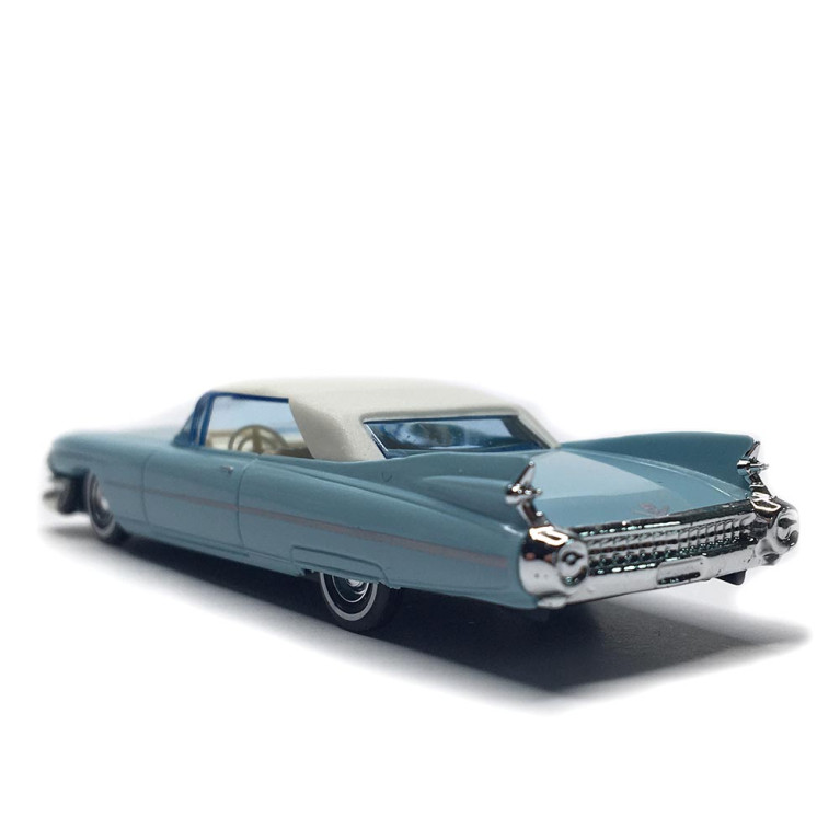 Cadillac Eldorado, cabriolet, bleu, 1959 - BUSCH 45132 - HO 1/87