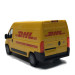 Fiat Ducato, fourgonnette DHL, 2014 - BUSCH 54611 - HO 1/87