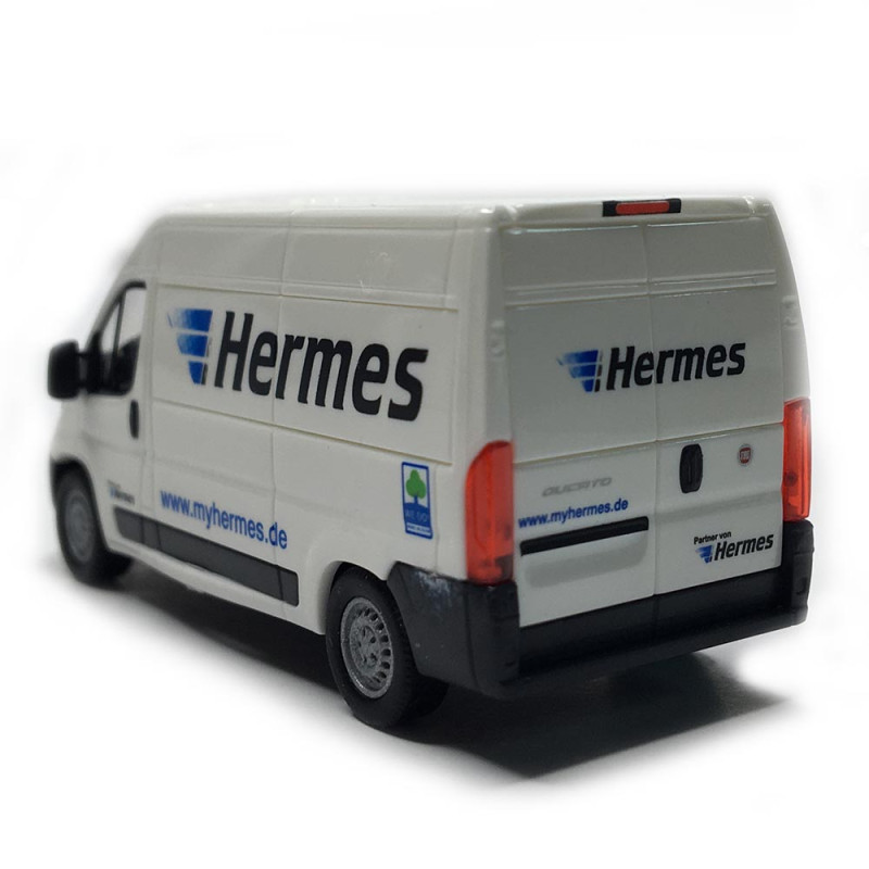 Fiat Ducato, fourgonnette Hermès, 2014 - BUSCH 54612 - HO 1/87