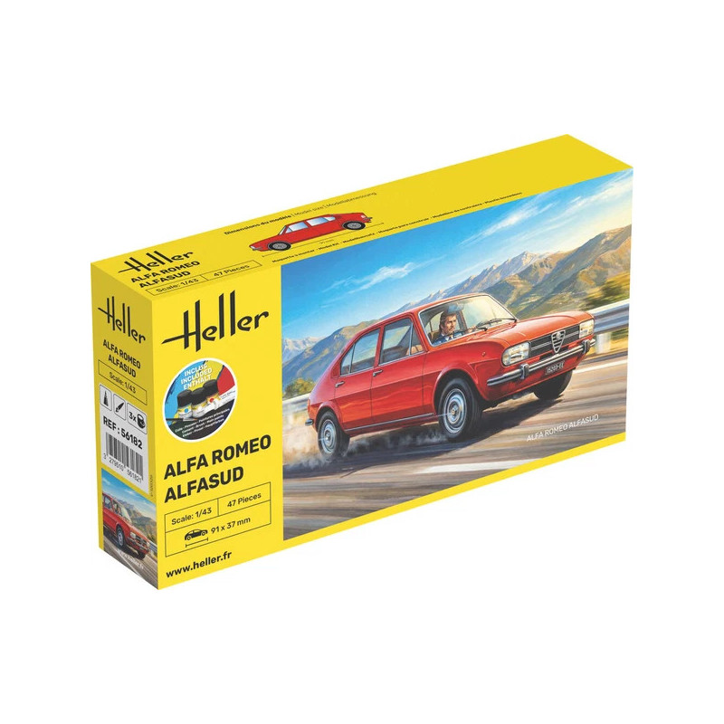 Starter kit, Alfa Romeo, Alfasud - HELLER 56182- 1/43