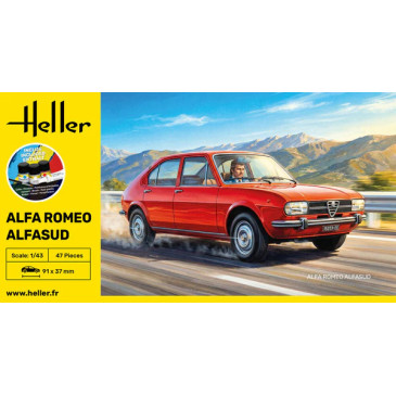 Starter kit, Alfa Romeo, Alfasud - HELLER 56182- 1/43