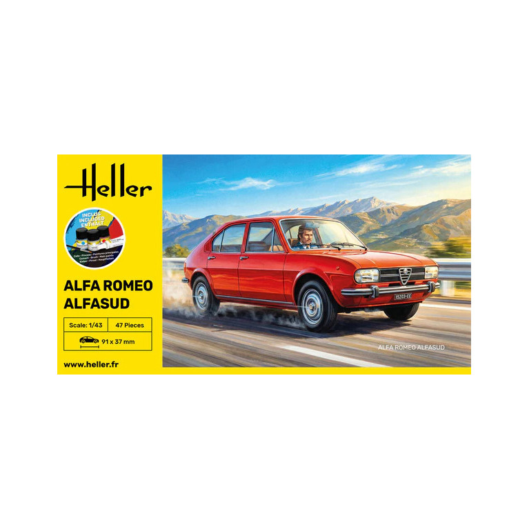 Starter kit, Alfa Romeo, Alfasud - HELLER 56182- 1/43