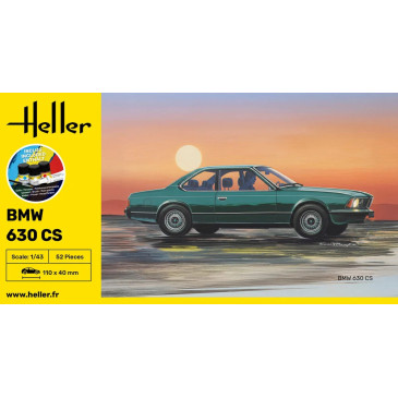Starter kit, BMW 630 CS - HELLER 56166 - 1/43