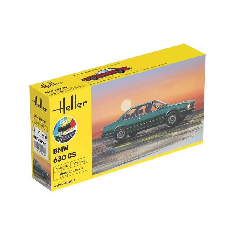 Starter kit, BMW 630 CS - HELLER 56166 - 1/43
