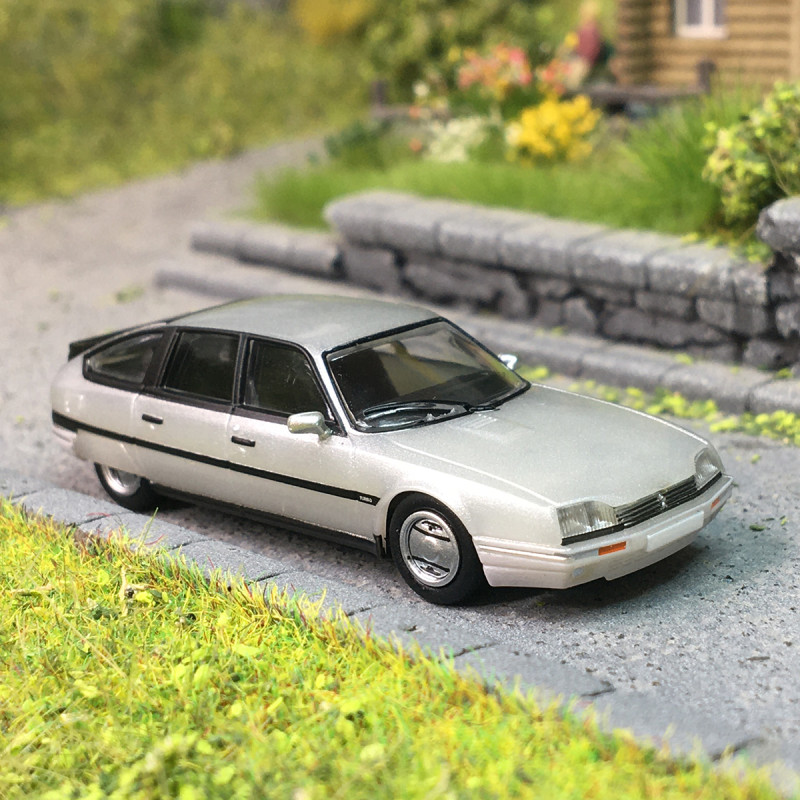 Citroën CX 25, GTI turbo II, limousine phase 2, gris, 1985 - SAI 2481 - HO 1/87