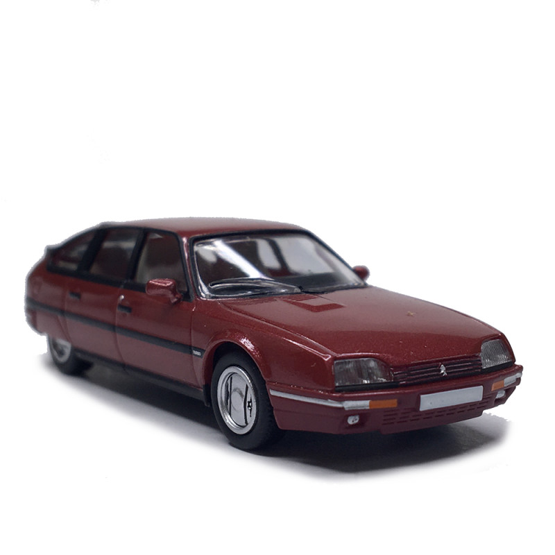 Citroën CX 25, GTI turbo II, limousine phase 2, rouge métallisé, 1985 - SAI 2482 - HO 1/87