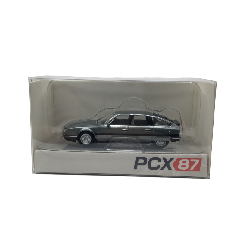 Citroën CX 25, turbo II, limousine phase 2, gris métallisé, 1985 - SAI 2485 - HO 1/87