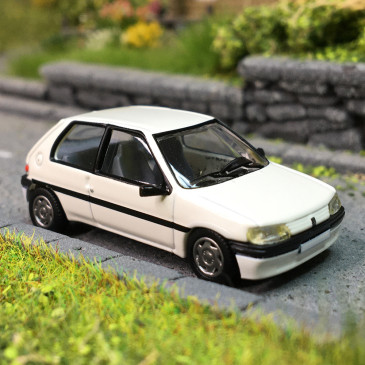 Peugeot 106, 3 portes phase 1, blanc, 1991 - SAI 6620 - HO 1/87