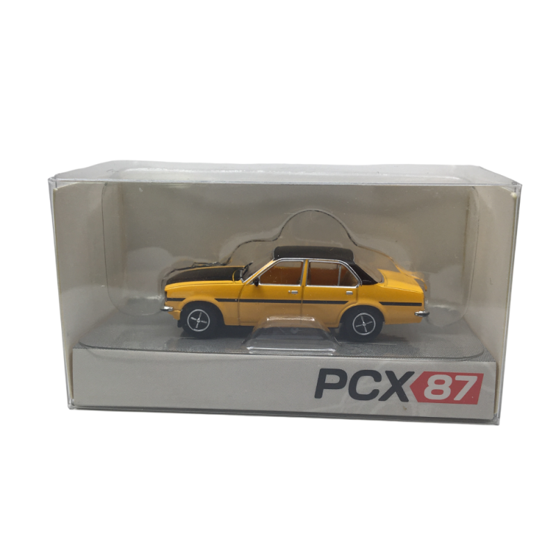 Opel ascona B, jaune/noir, 1975 - PCX 870814 - HO 1/87