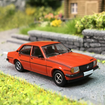 Opel ascona B, rouge, 1975 - PCX 870815 - HO 1/87