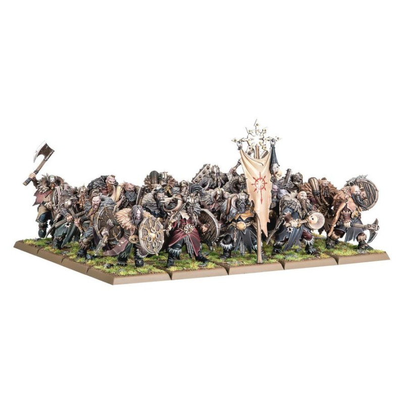 Warhammer The Old World, Guerriers du Chaos, Armée de colonne de bataille - WARHAMMER 99122701017 08-23