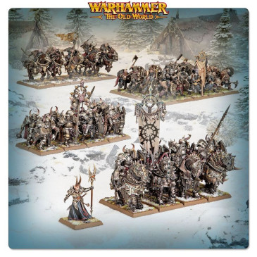 Warhammer The Old World, Guerriers du Chaos, Armée de colonne de bataille - WARHAMMER 99122701017 08-23