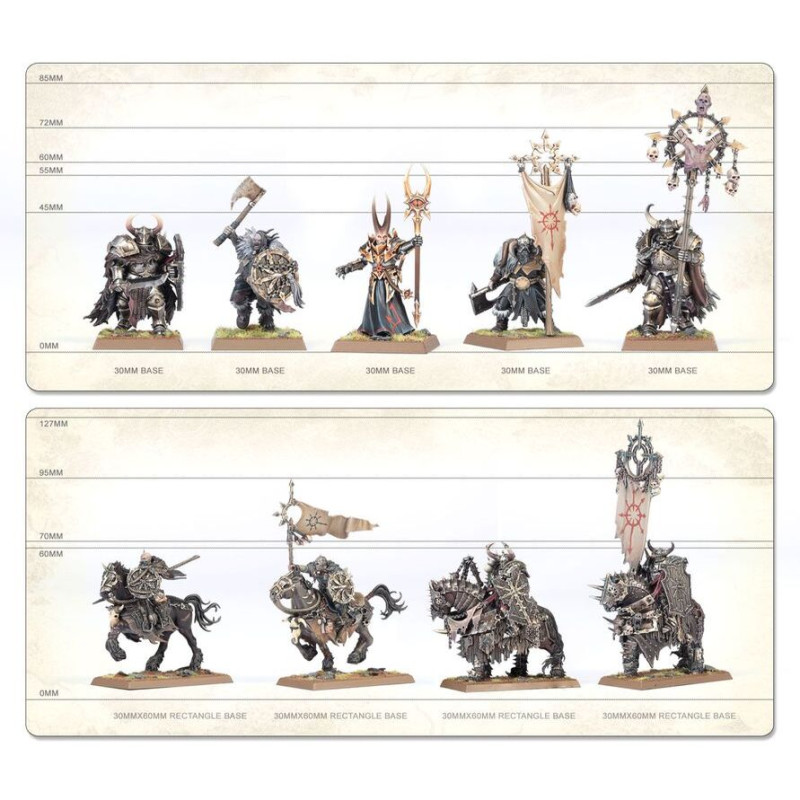 Warhammer The Old World, Guerriers du Chaos, Armée de colonne de bataille - WARHAMMER 99122701017 08-23