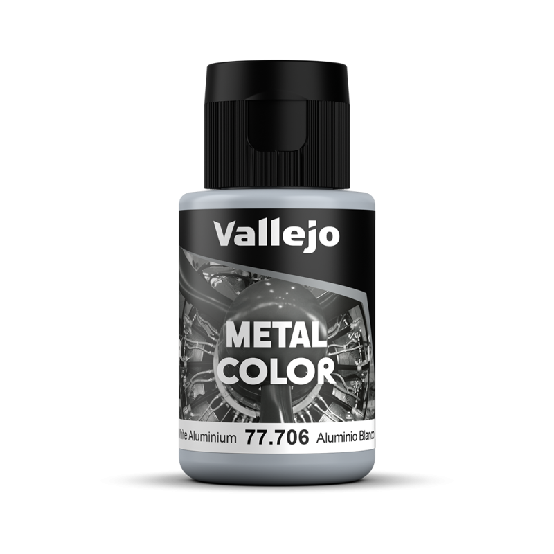 Aluminium Blanc - 32 ml Metal Color - VALLEJO 77.706