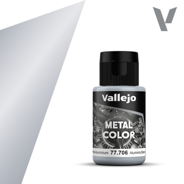 Aluminium Blanc - 32 ml Metal Color - VALLEJO 77.706