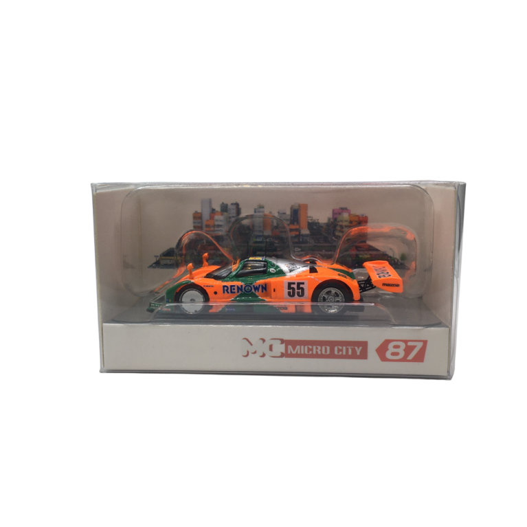 Mazda 787B, n55, Le Mans 1991, Volker Weidler, Johnny Herbert, Bertrand Gachot - HERPA 87MC000080 - HO 1/87