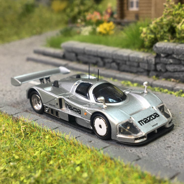 Microcity, Mazda 787B, argent - HERPA 87MC000082 - HO 1/87
