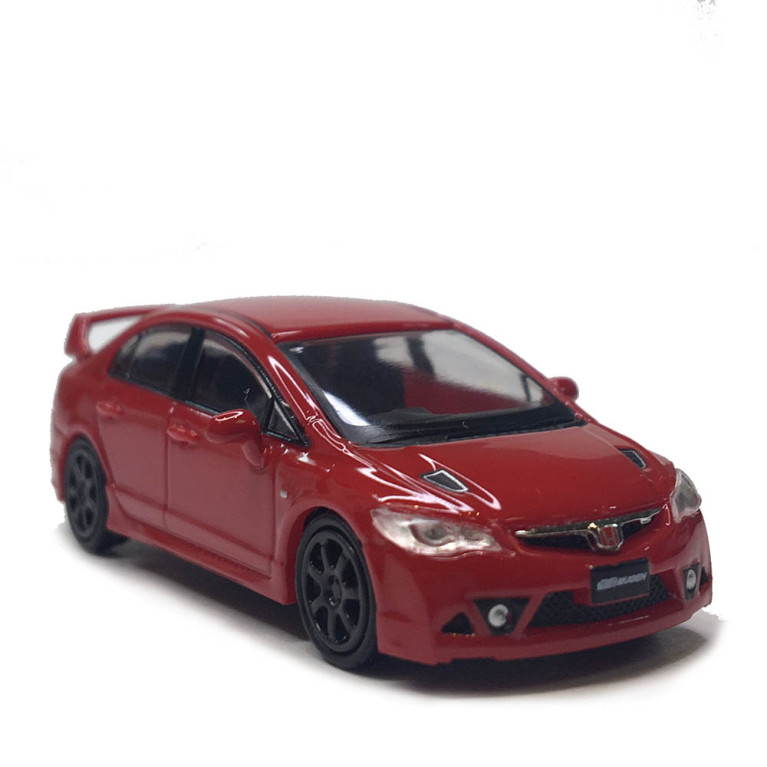 Microcity, Honda Civic, FD2, rouge- HERPA 87MC000089 - HO 1/87
