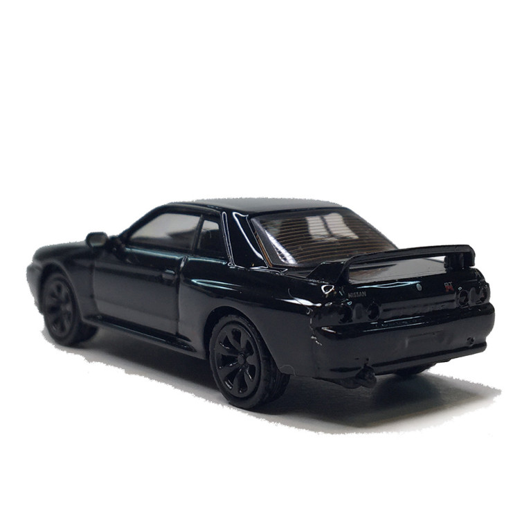 Microcity, Nissan Skyline GTR32, noir, 1982 - HERPA 87MC000091 - HO 1/87