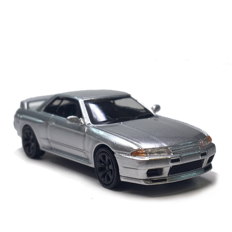 Microcity, Nissan Skyline GTR32, argent, 1982 - HERPA 87MC000092 - HO 1/87