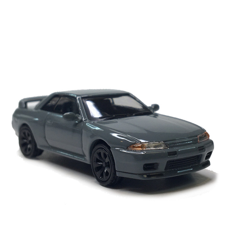 Microcity, Nissan Skyline GTR32, gris, 1982 - HERPA 87MC000094 - HO 1/87