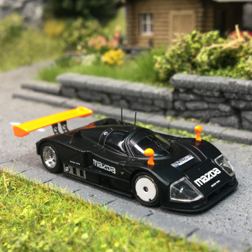 Microcity, Mazda 787B, noir - HERPA 87MC000096 - HO 1/87