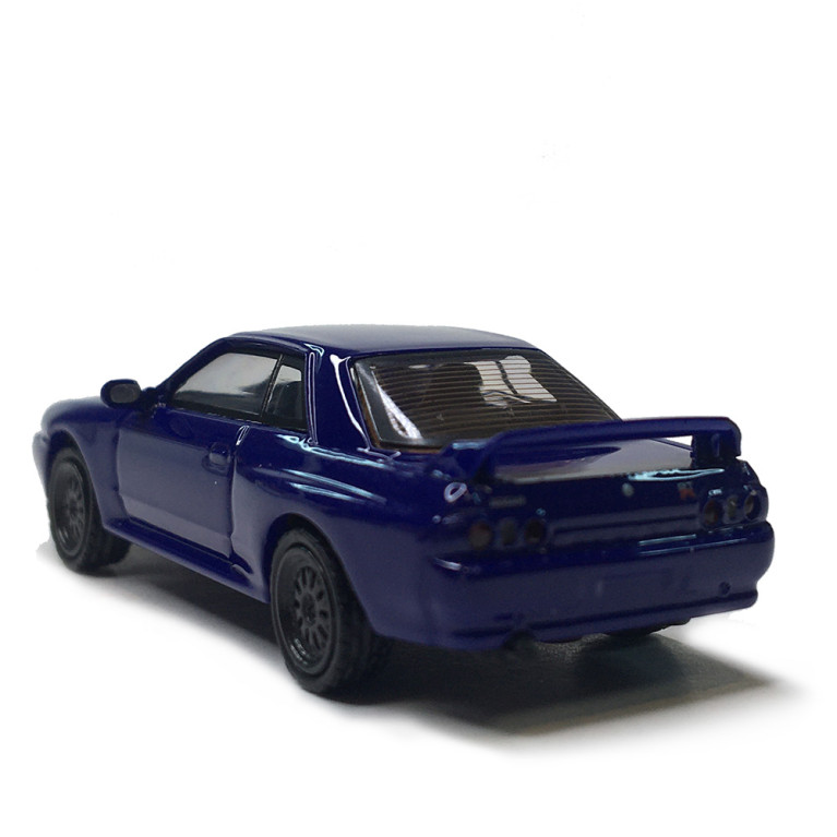 Microcity, Nissan Skyline GTR32, bleu, 1982 - HERPA 87MC000101 - HO 1/87