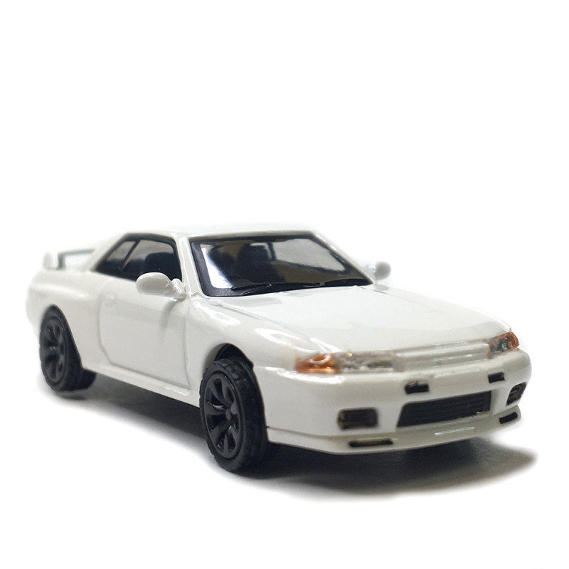 Microcity, Nissan Skyline GTR32, blanc, 1982 - HERPA 87MC000102 - HO 1/87