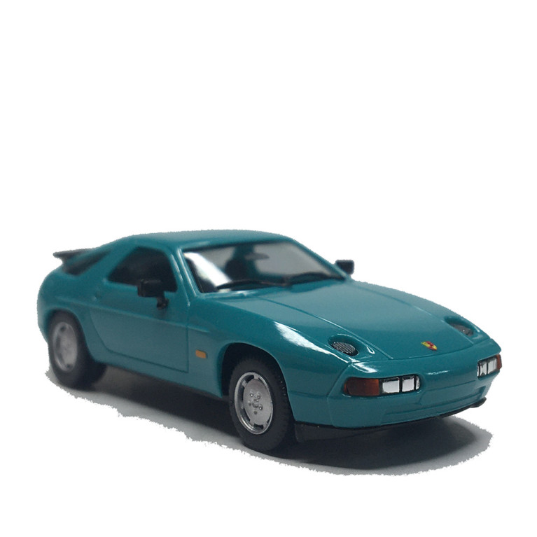 Porsche 928 S4, turquoise - HERPA 023580-002 - HO 1/87