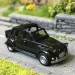 Citroën 2CV, avec queue, noir - HERPA 027632-007 - HO 1/87
