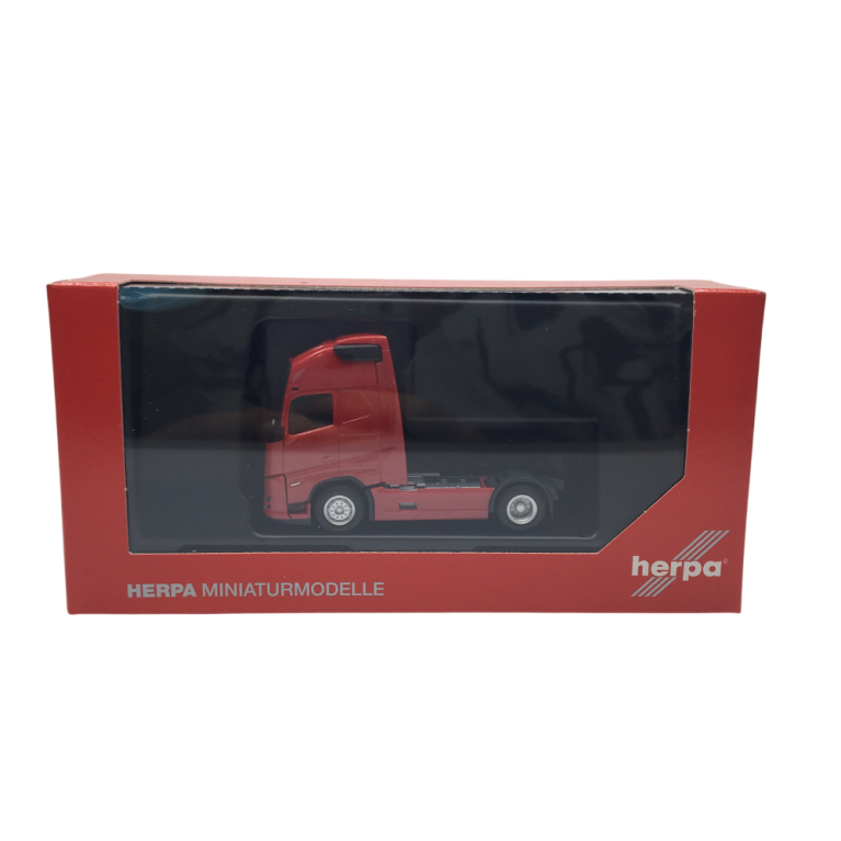 Volvo FH Aero GL XL, tracteur porteur, 2 essieux, rouge - HERPA 320788 - HO 1/87