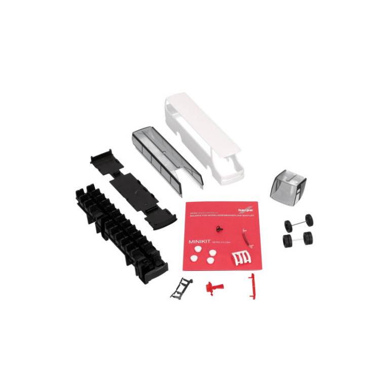 Minikit, Setra 315 HDH, blanc - HERPA 014359 - HO 1/87