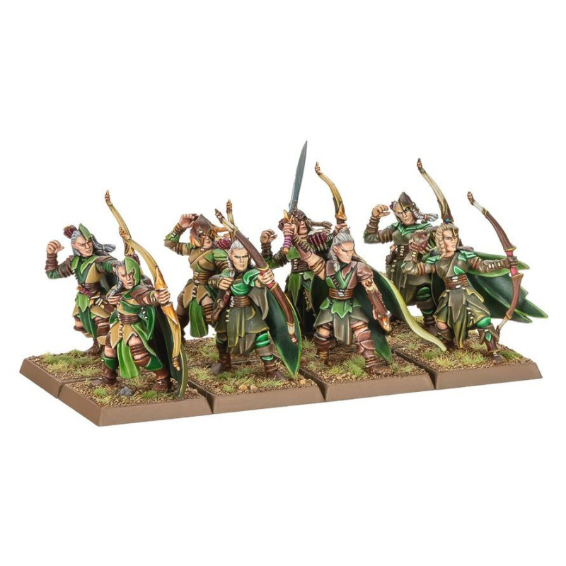 Warhammer The Old World, Royaumes Elfes Sylvains, Armée de colonne de bataille - WARHAMMER 99122704007 13-110