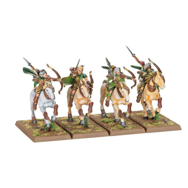 Warhammer The Old World, Royaumes Elfes Sylvains, Armée de colonne de bataille - WARHAMMER 99122704007 13-110