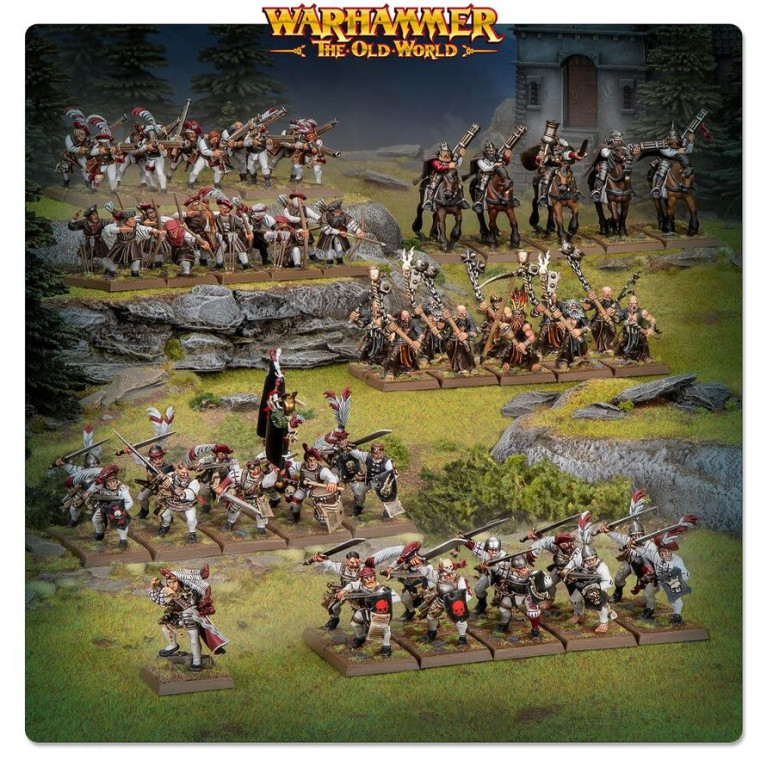 Warhammer The Old World, Empire de l'Homme, Armée de colonne de bataille - WARHAMMER 99122702020 06-122
