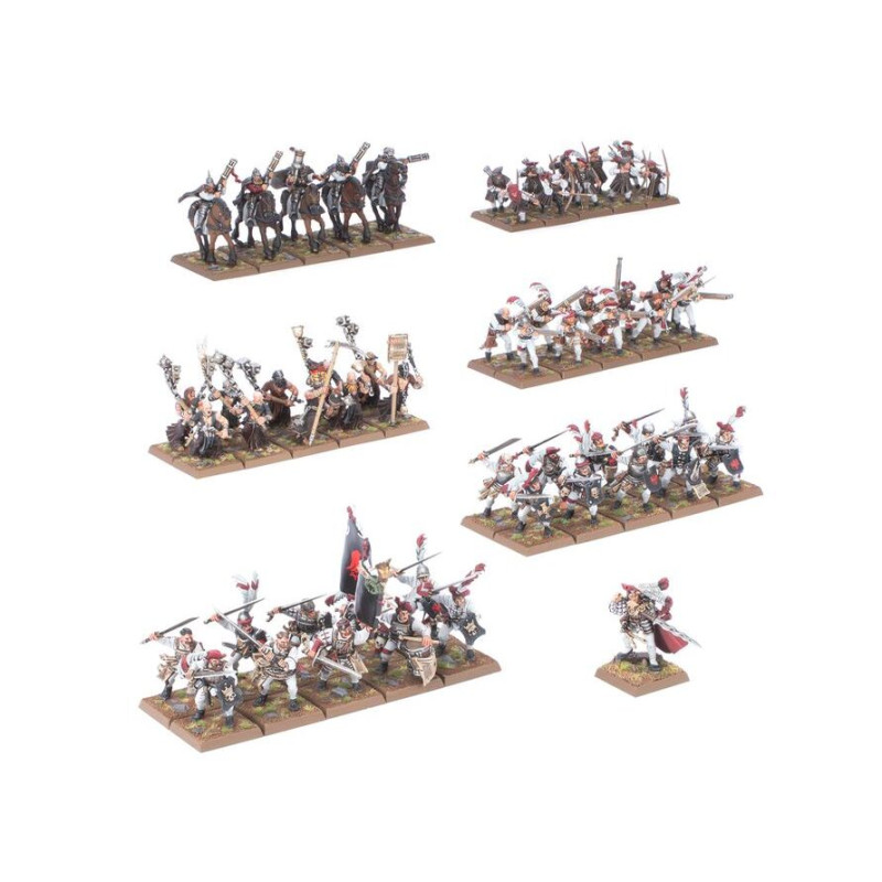 Warhammer The Old World, Empire de l'Homme, Armée de colonne de bataille - WARHAMMER 99122702020 06-122