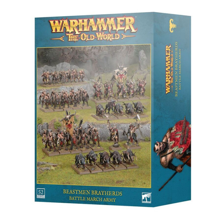 Warhammer The Old World, Braillehardes Hommes-bêtes, Armée de colonne de bataille - WARHAMMER 99122716009 08-112